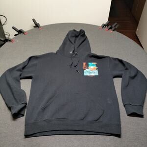 Bowery Supply Co. 'Everything Comes In Waves' Hoodie, Black, Size M